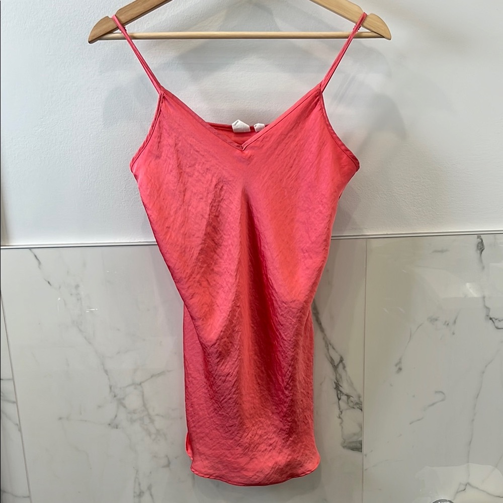 GAP Women’s XS Coral Pink Silk Camisole